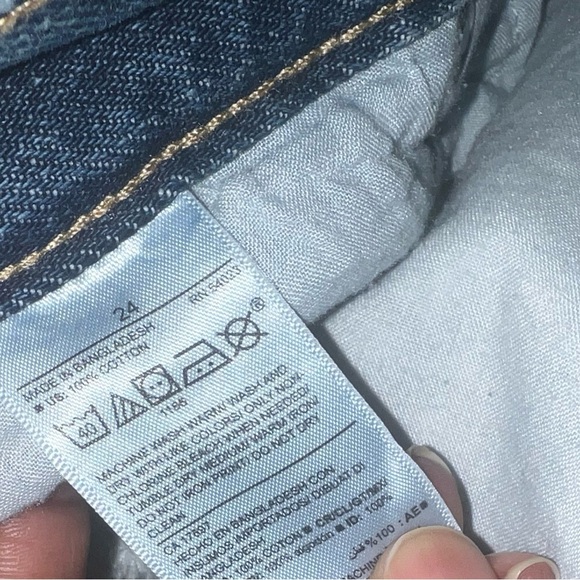 NWT Old Navy Distressed Blue Jeans size 24 - Picture 10 of 11